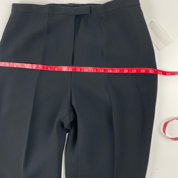 TAHARI | 3-Piece Suit | Red Brick/Black | Jacket, Tank, Wide Leg Trousers | 14 - Picture 9 of 16